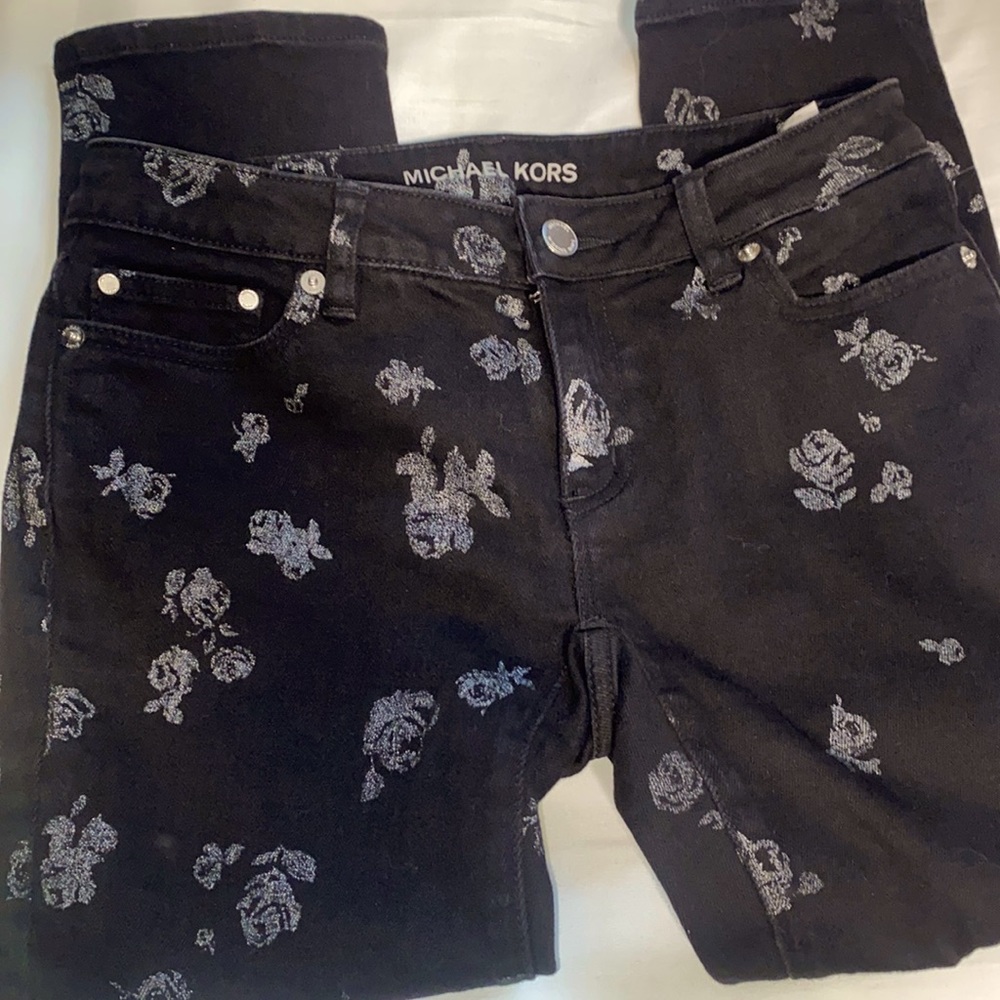 Michael Kors Izzy Cropped Skinny 0 Petite